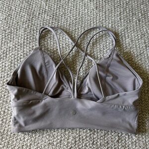 lululemon athletica Gray Sports Bra